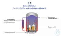 Option "S" Schnellrückkühlung mit Stützdruck Laboklav 55-195...